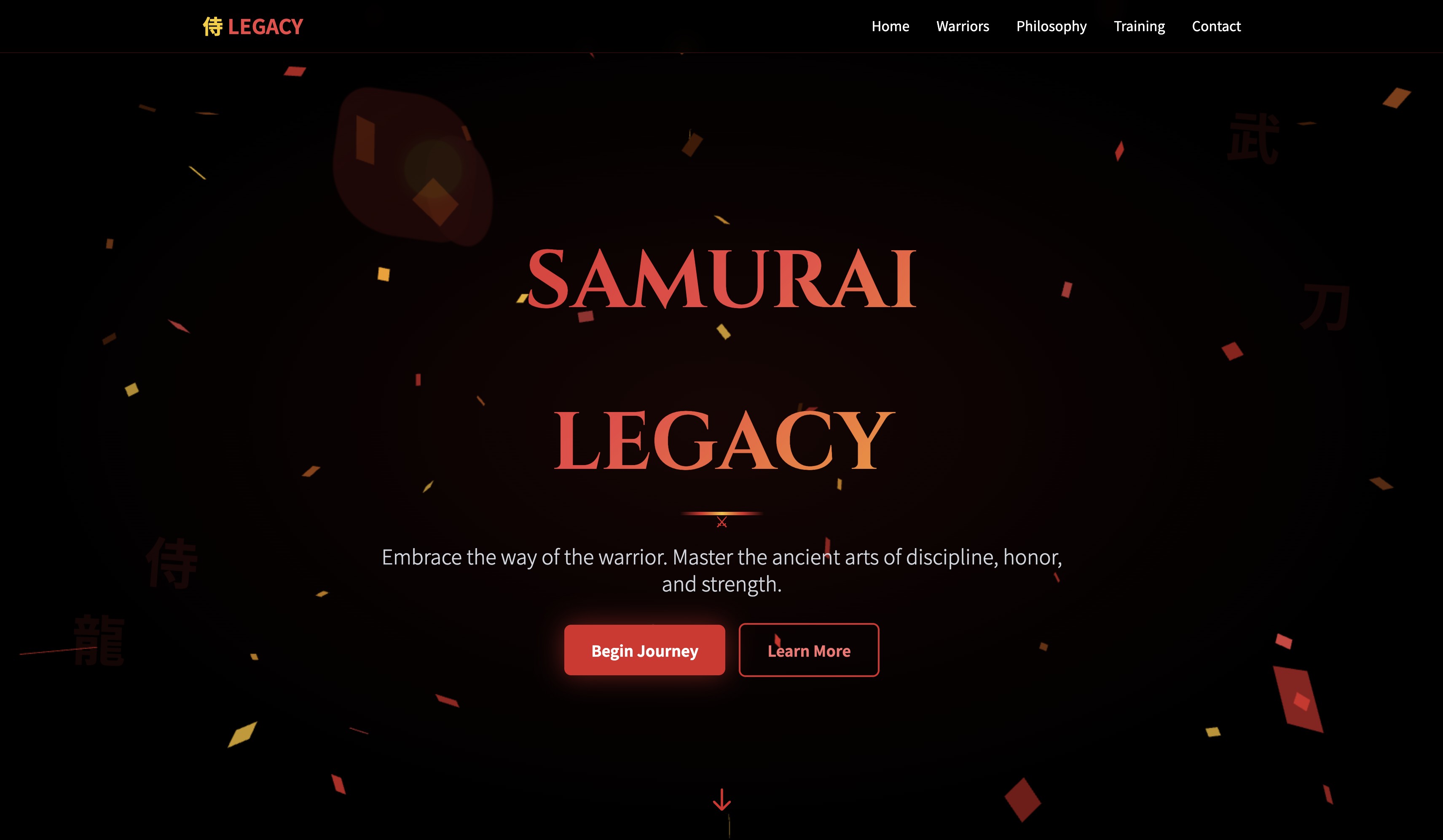 Samurai Website
